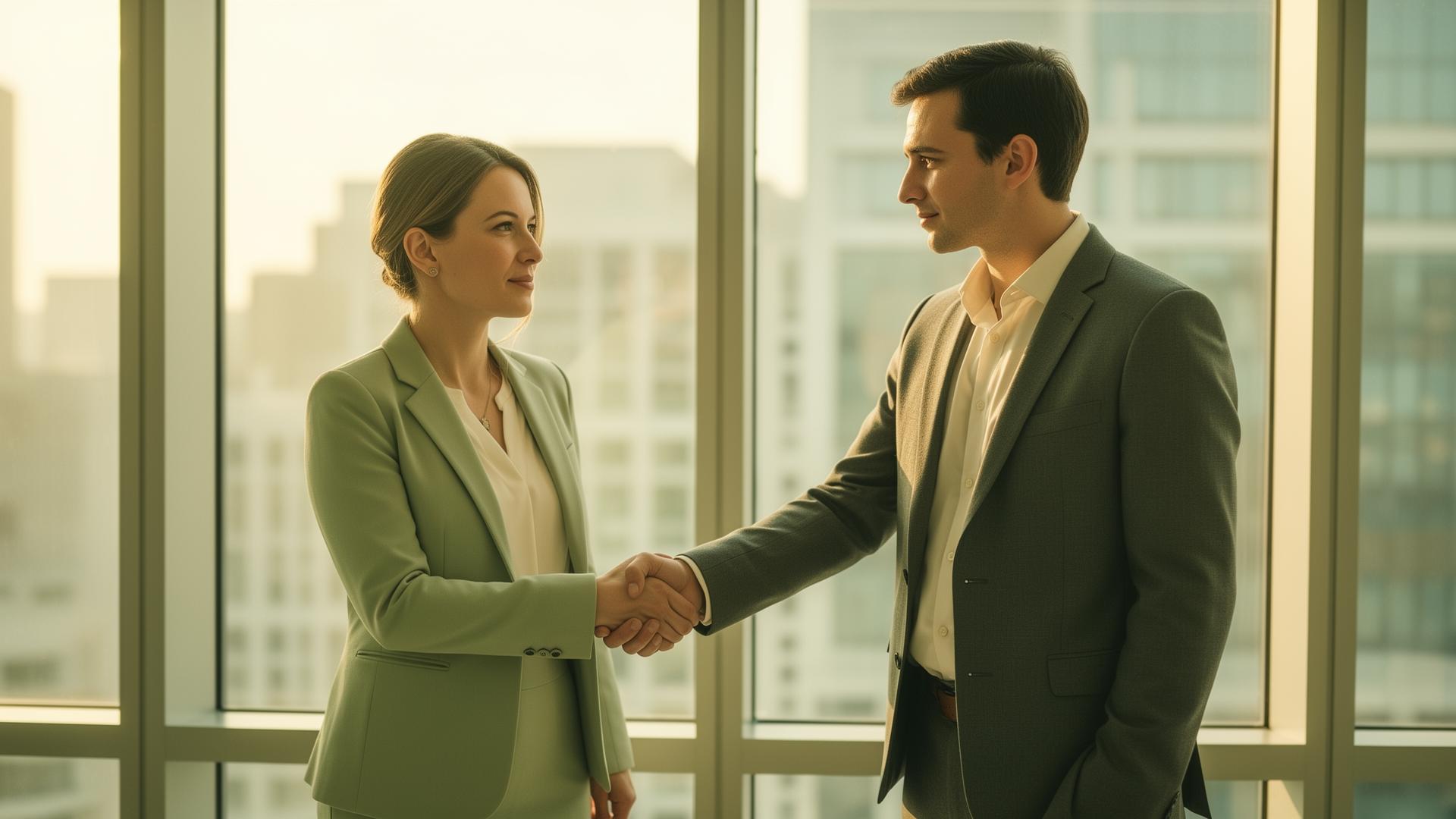 EXITios advisors meeting with a business owner